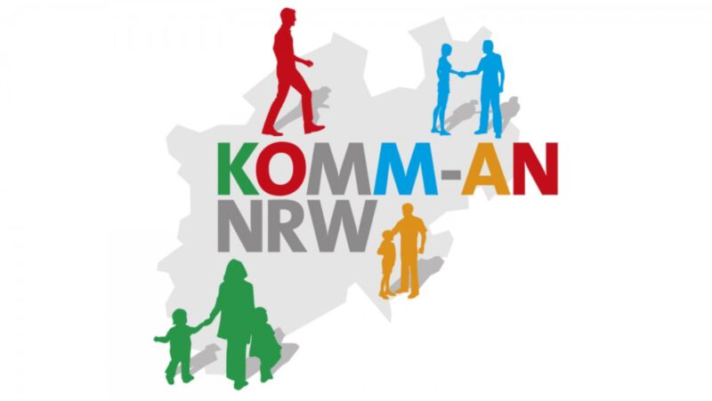 Komm-an NRW - Logo